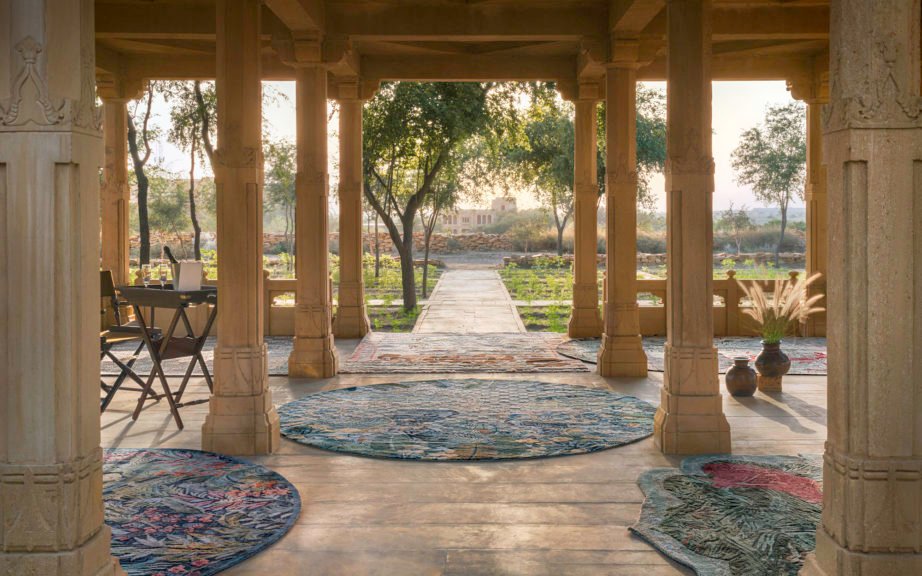 This Season, from The House of Jaipur Rugs Comes Inde Rose
