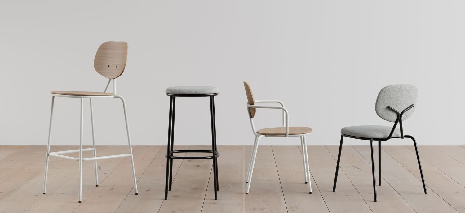 Studio TK Introduces Santé, a Series of Versatile Side Chairs and Stools - LTD - News