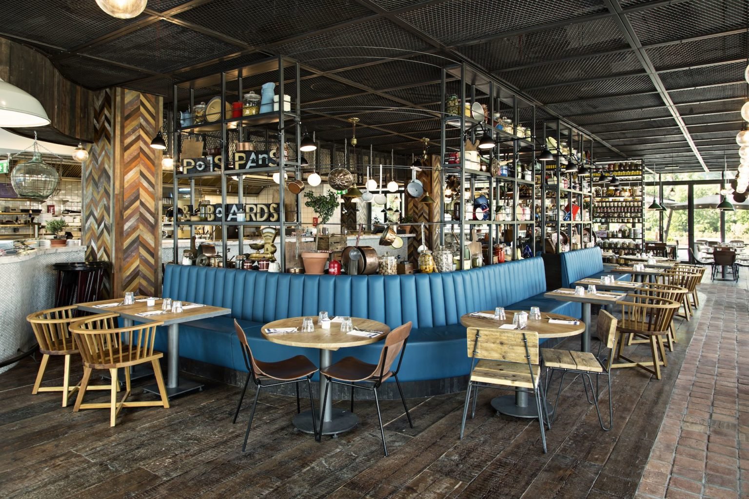 Pots, Pans & Boards, The Beach, Dubai - Restaurant Interior Design on