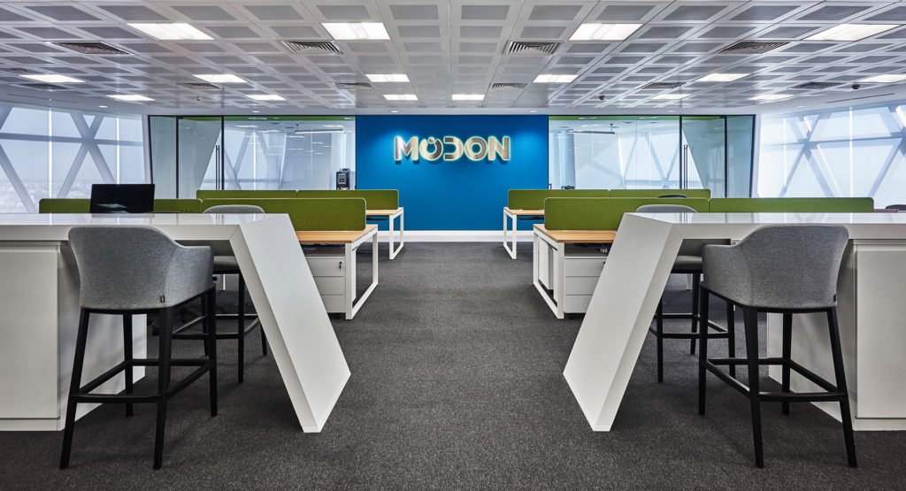 Modon HQ, Abu Dhabi - Real Estate Interior Design on Love That Design