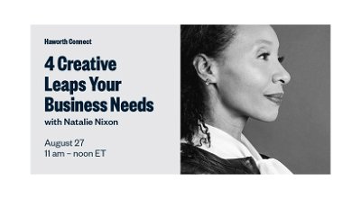Haworth Connect: 4 Creative Leaps Your Business Needs with Natalie Nixon