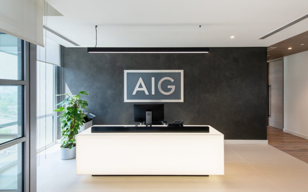 AIG Offices, DIFC - Consulting/Business Services Interior Design on ...