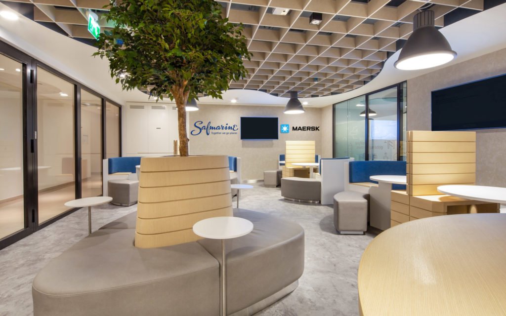 Maersk Office, Dubai - Transportation Interior Design on Love That Design