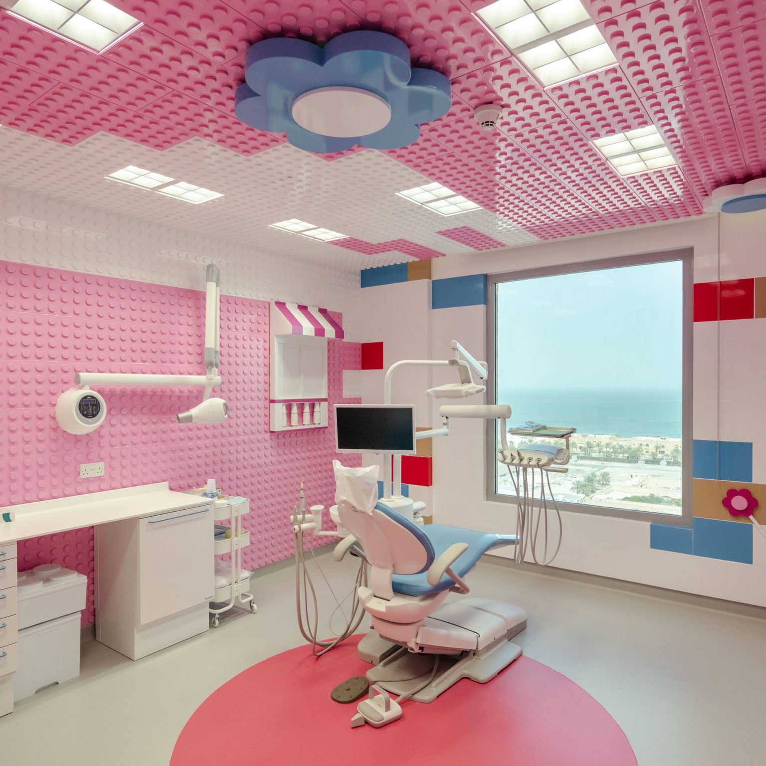 Wara Hospital Pediatric Dental Clinic, Kuwait Hospital Interior