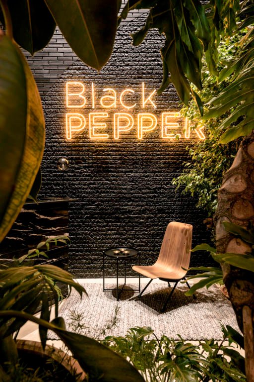 Black Pepper Restaurant, Morocco Restaurant Interior Design on Love