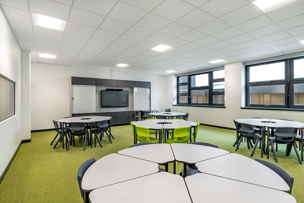 Inverurie Community Campus, Scotland - Learning Centre Interior Design 