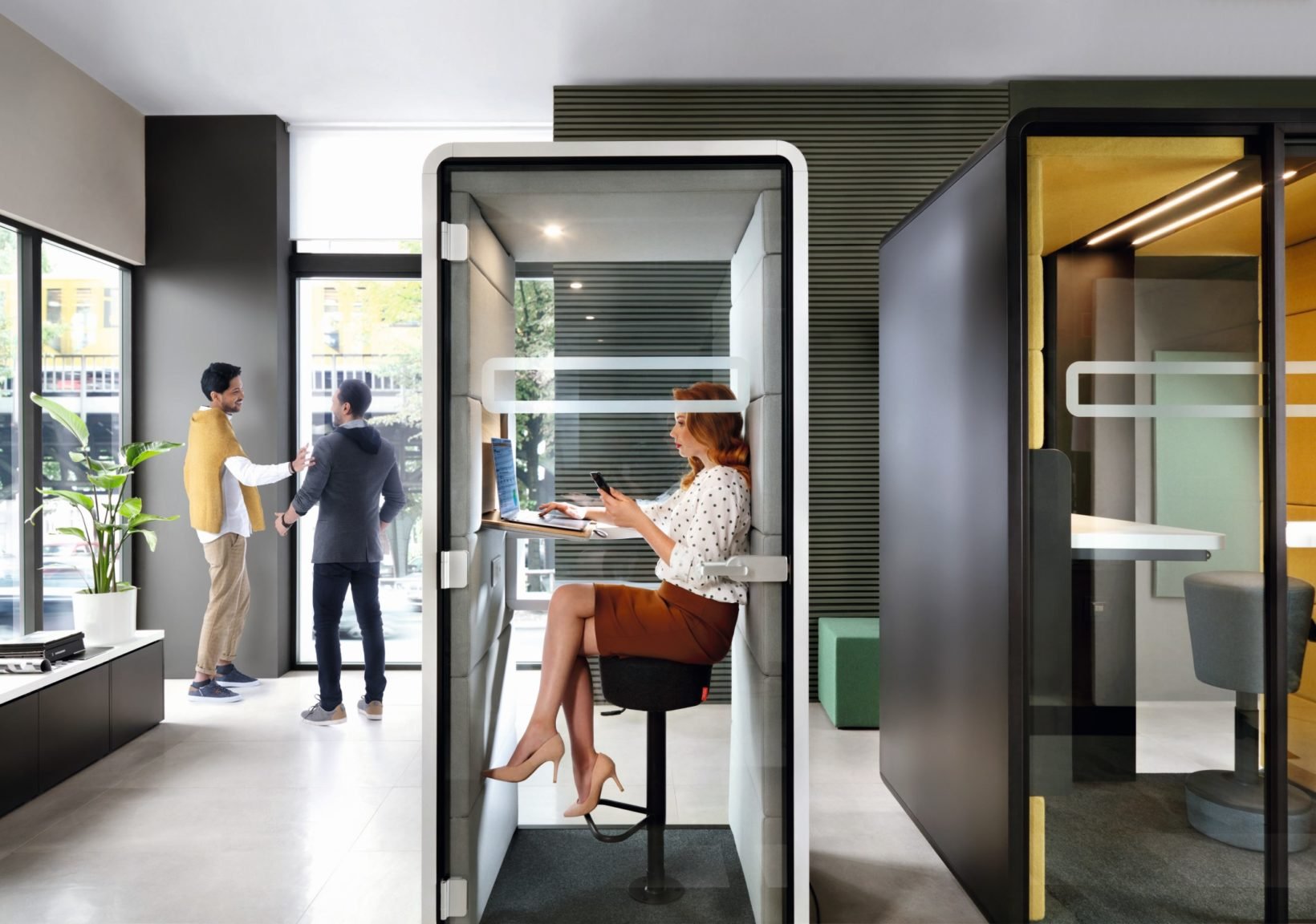 Acoustic-phone-booth-for-offices-HushPhone-Hushoffice