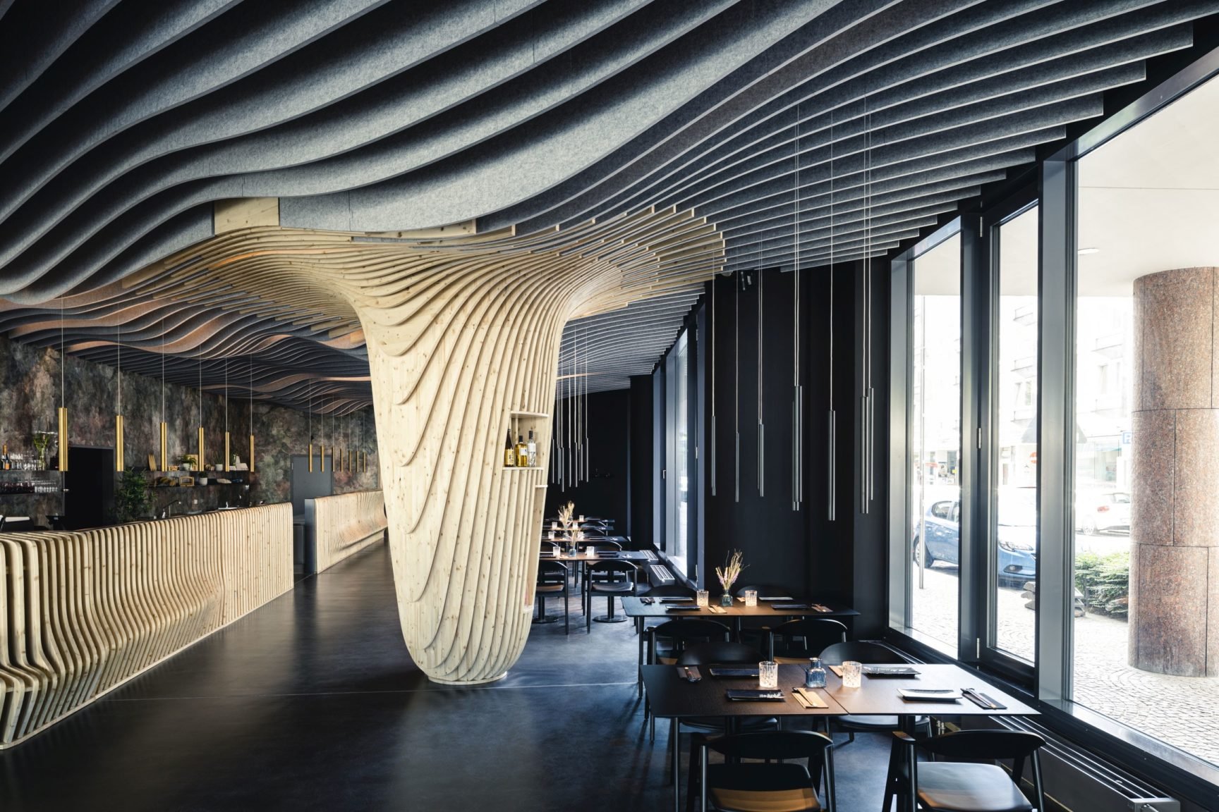 Fuji Yama Restaurant, Germany - Restaurant Interior Design on Love That ...