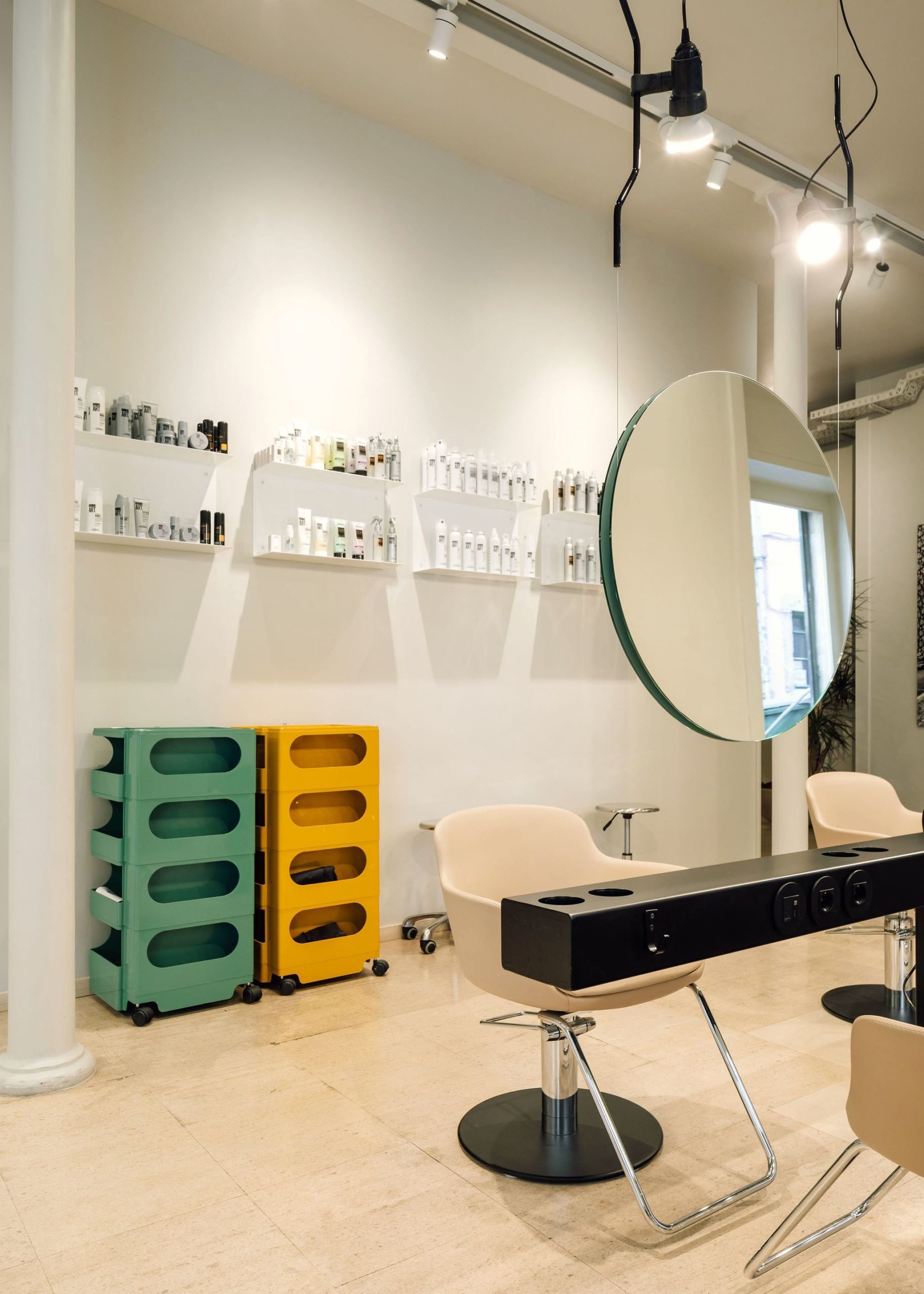 Griffe Hairstyle Salon, Lisbon - Salon Interior Design on Love That Design