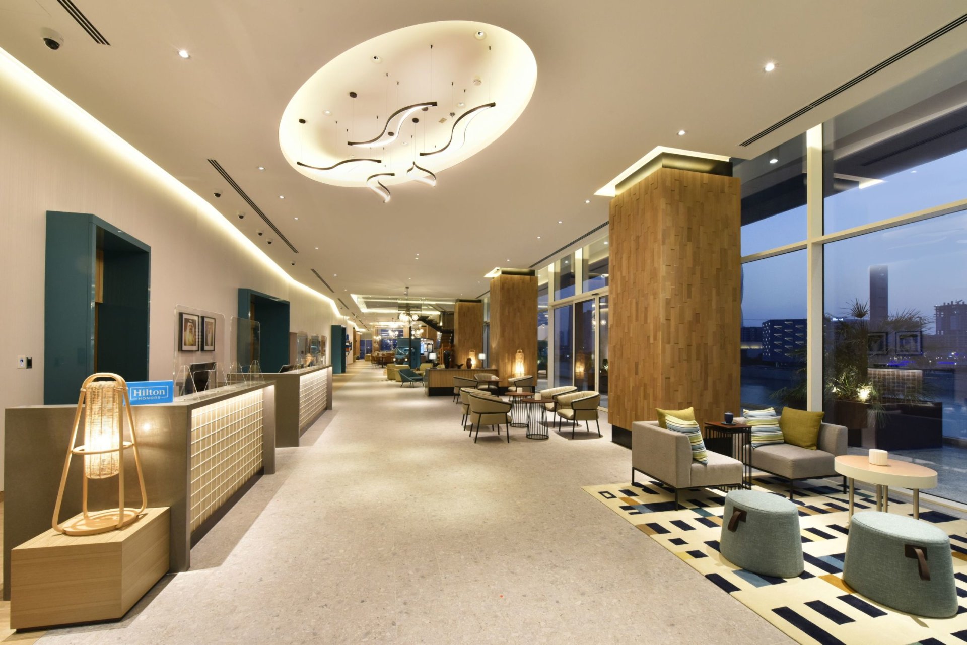 Hilton Garden Inn Bay Hotel Bahrain Hotel Interior Design On Love That Design