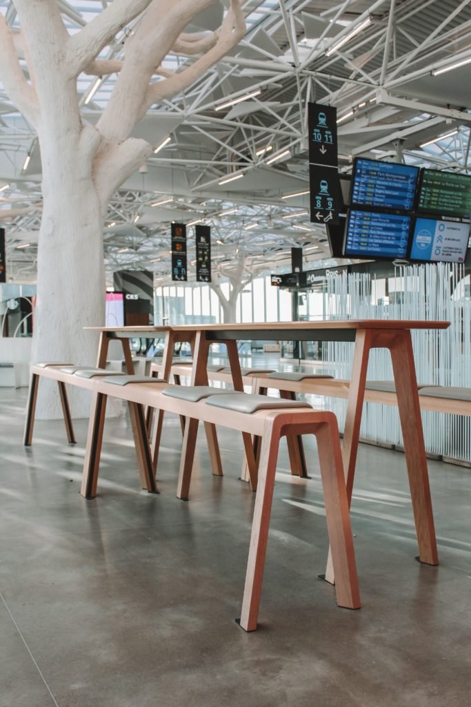 Gare de Nantes Station, France - Transportation Interior Design on Love