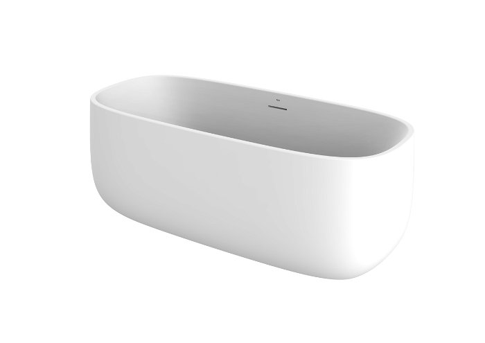 Beyond - SURFEX® oval bathtub with drain 1600 x 750 x 580 mm, 248465..0