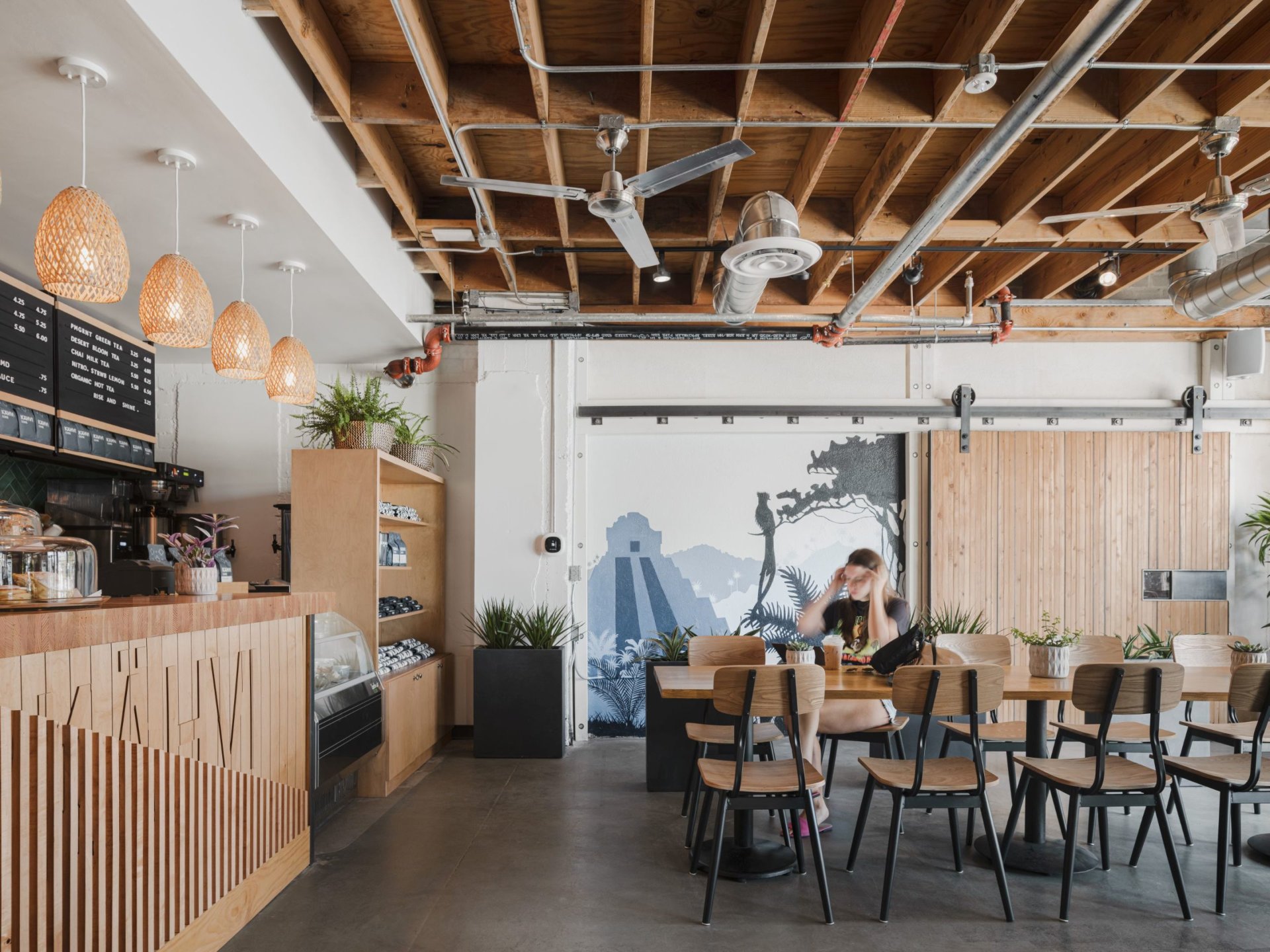 cozy coffee shop design