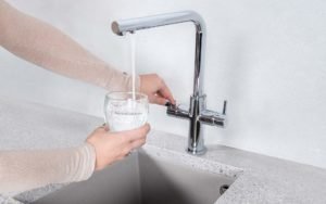 Kitchen Filter Mixer with Chilled Water System
