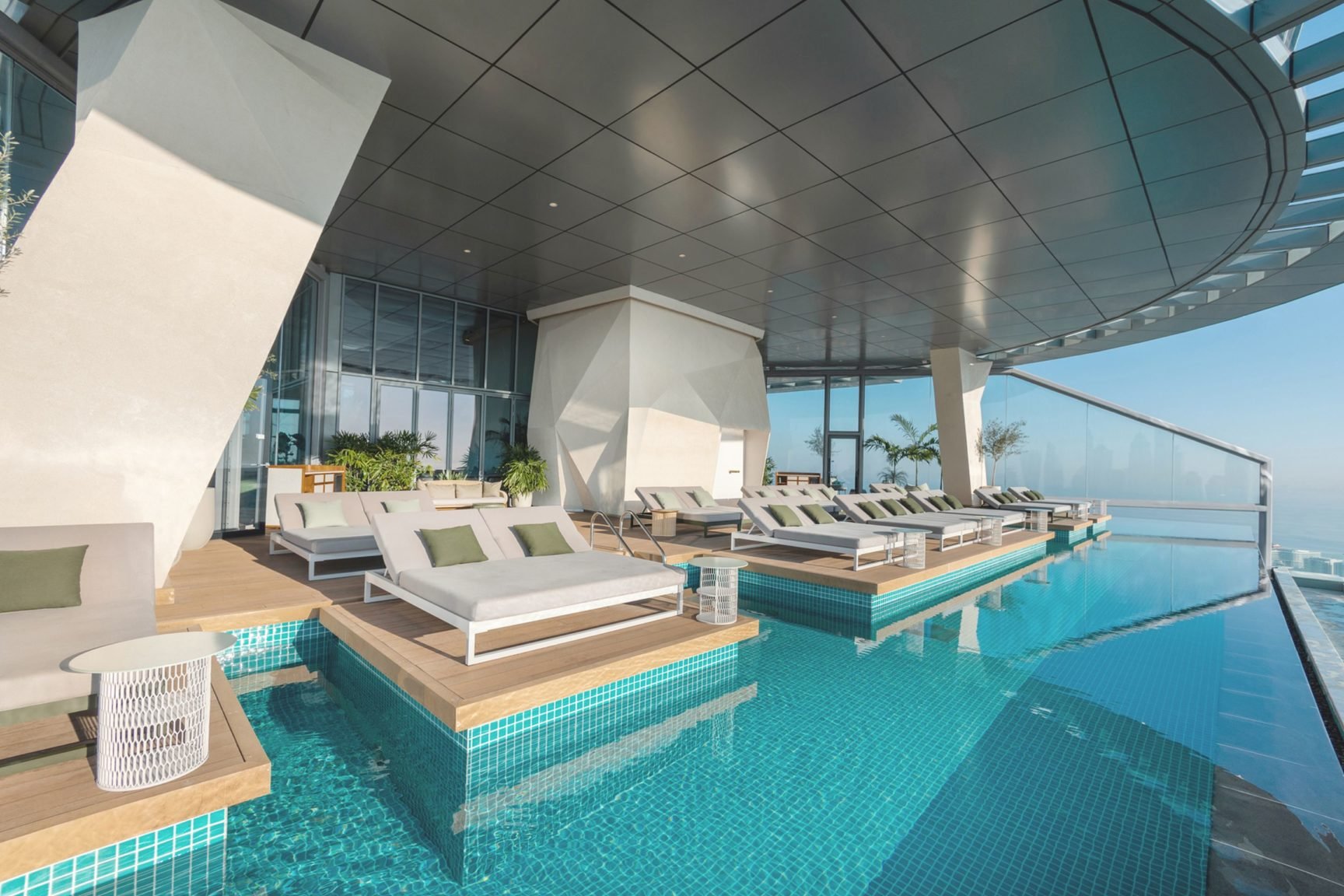 Aura Skypool, Dubai - Lounge Interior Design on Love That Design