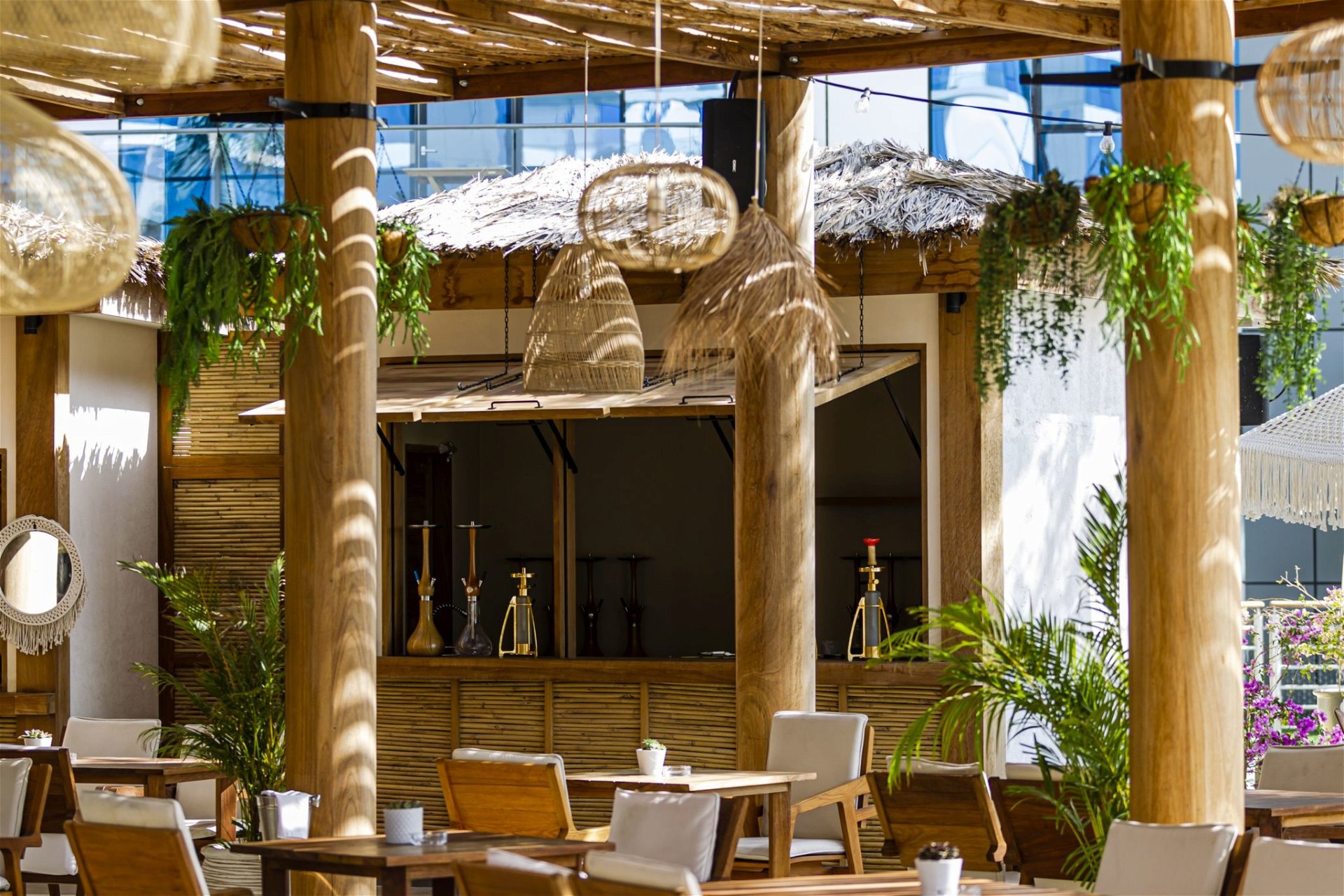 Ula Beach Club, Dubai - Restaurant Interior Design on Love That Design