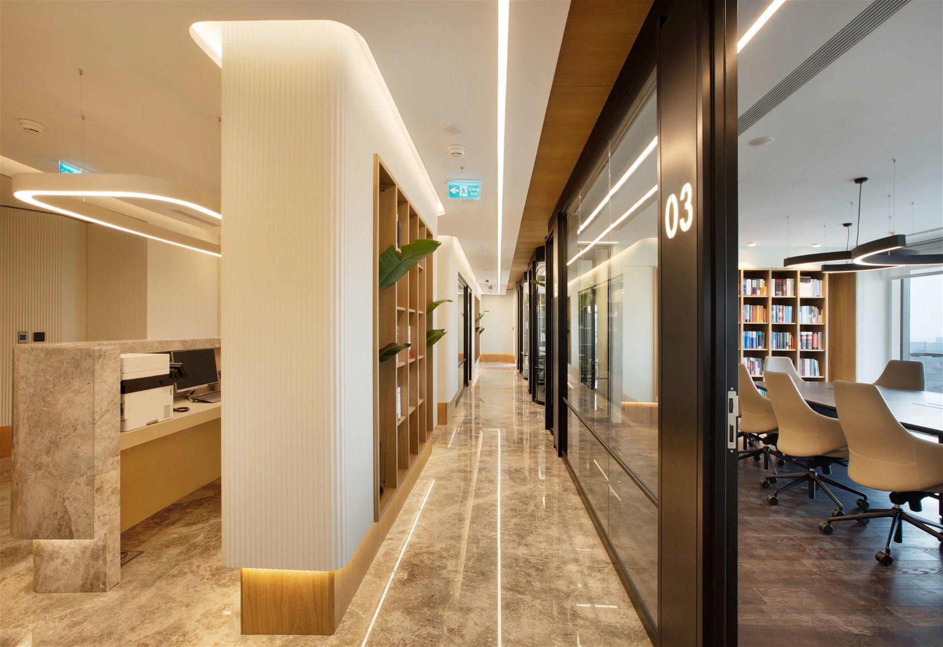 Akasya A15 Office, Istanbul - Law Firm/Legal Services Interior Design ...