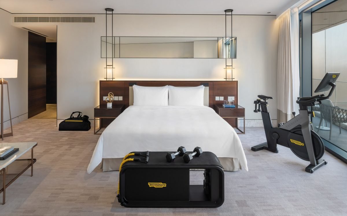 The Address Sky View Fit Room Live the Full Wellness Experience powered by Technogym