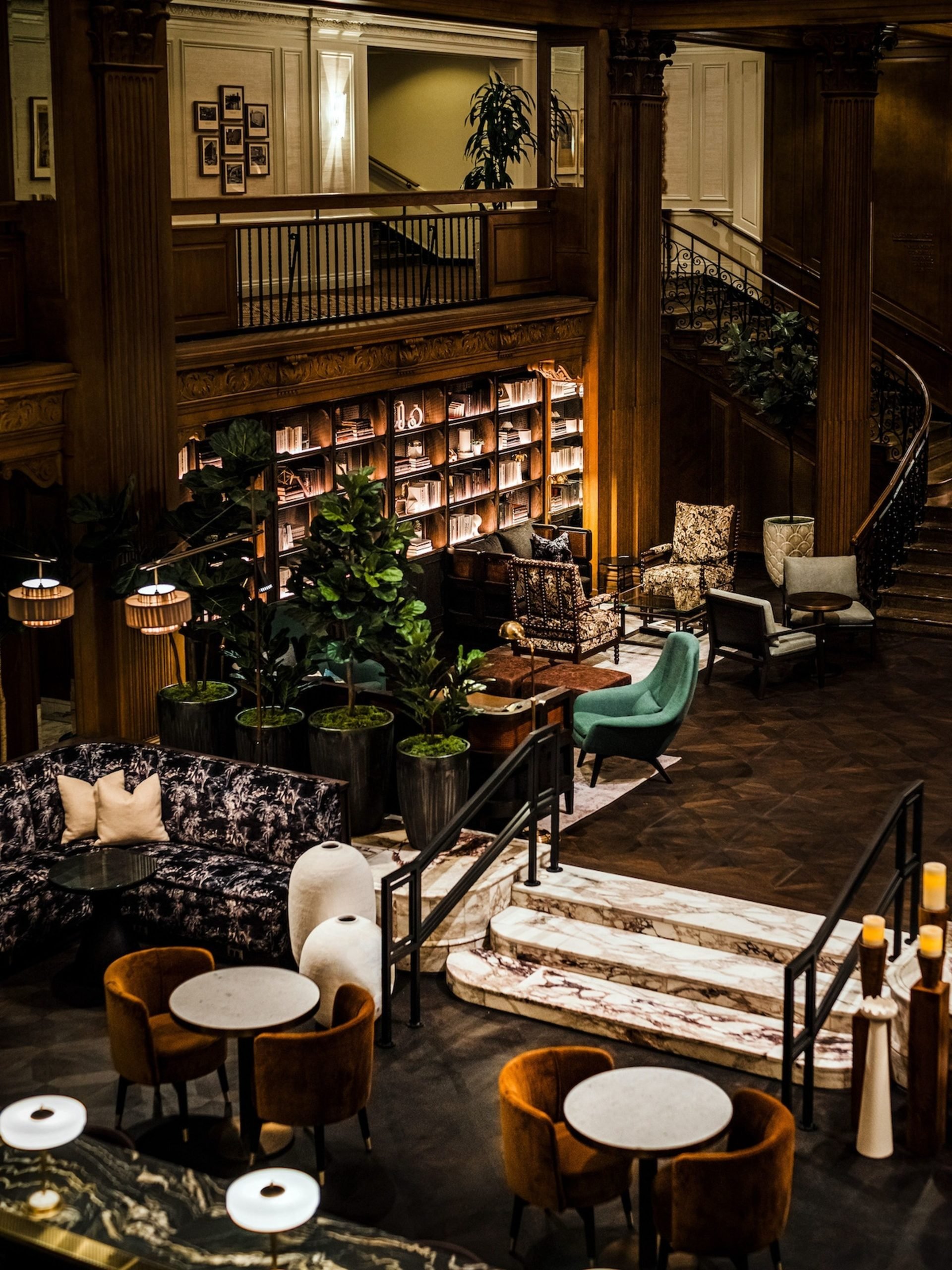 The Fairmont Olympic - Grand Restoration, Seattle - Hotel Interior ...