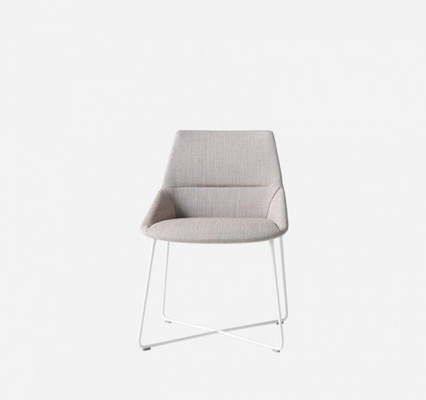 Dunas xs Chair with steel rod base