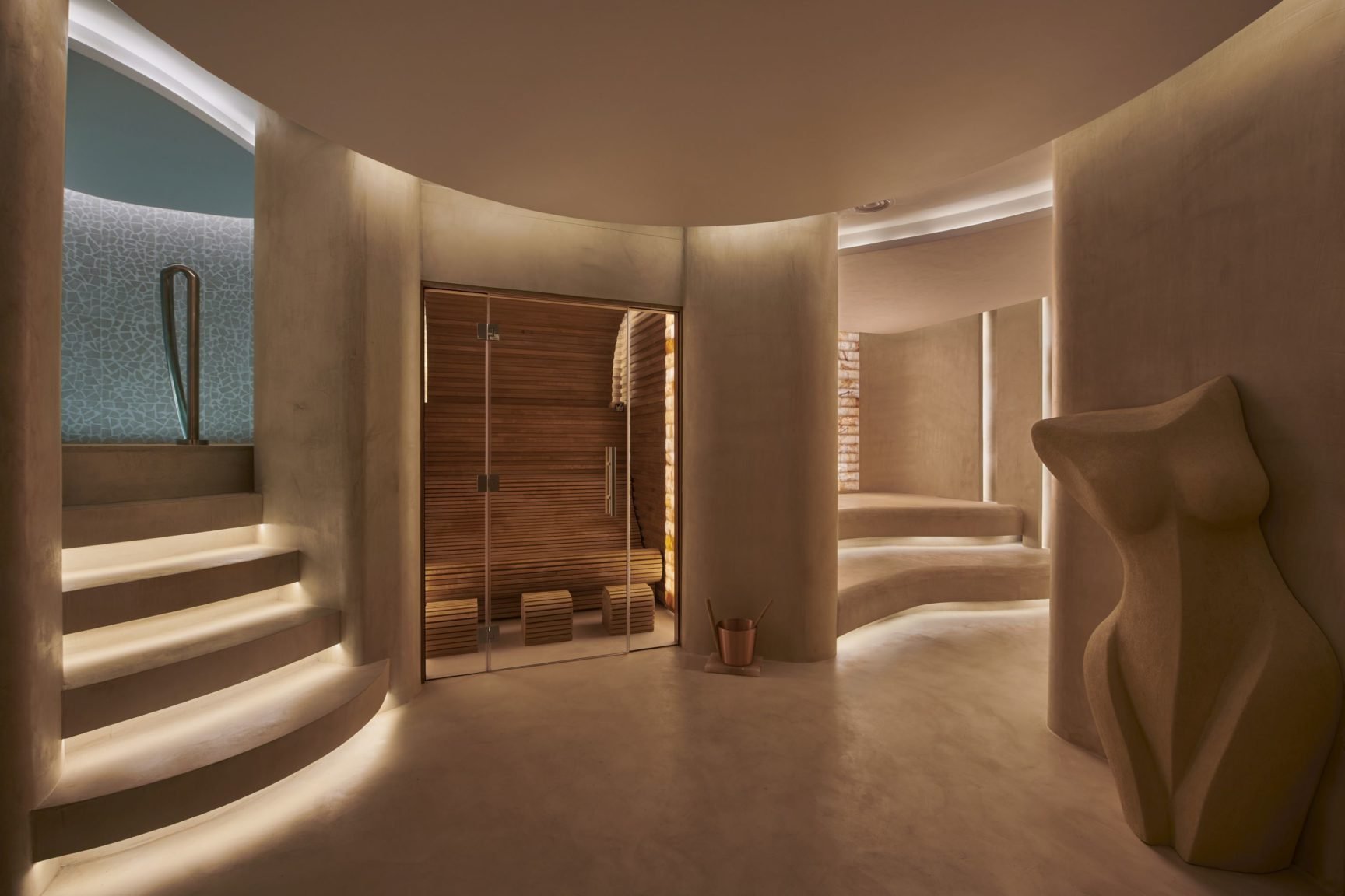 Blended Wellness Spa, Palm Jumeirah - Spa Interior Design on Love That ...