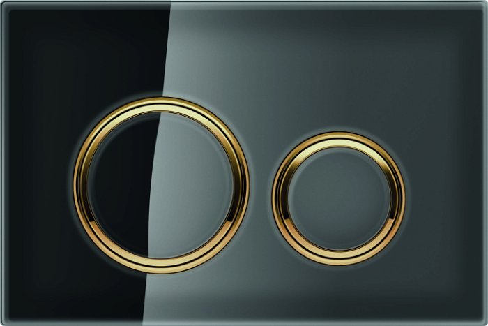 Sigma21 Black Glass with Brass