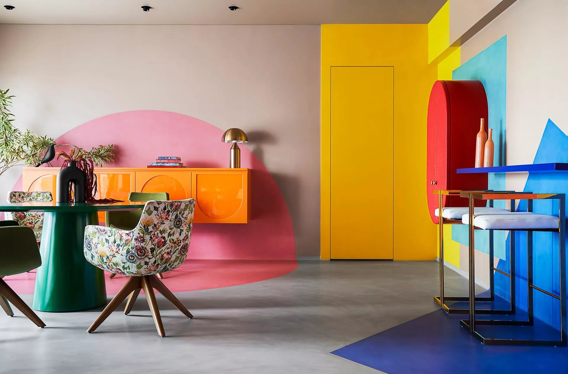Most Viewed Color Block Interior Projects on LTD Love That Design