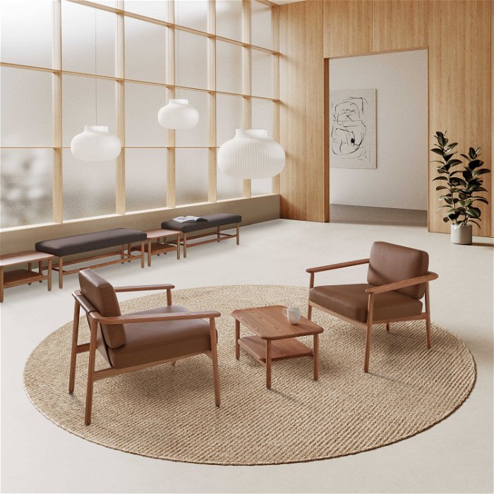 Lounge sofa W.135cm