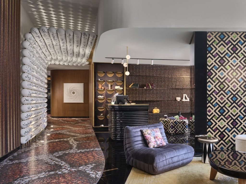 W Hotel Lobby Lounge & Bar, Mina Seyahi - Hotel Interior Design on Love  That Design