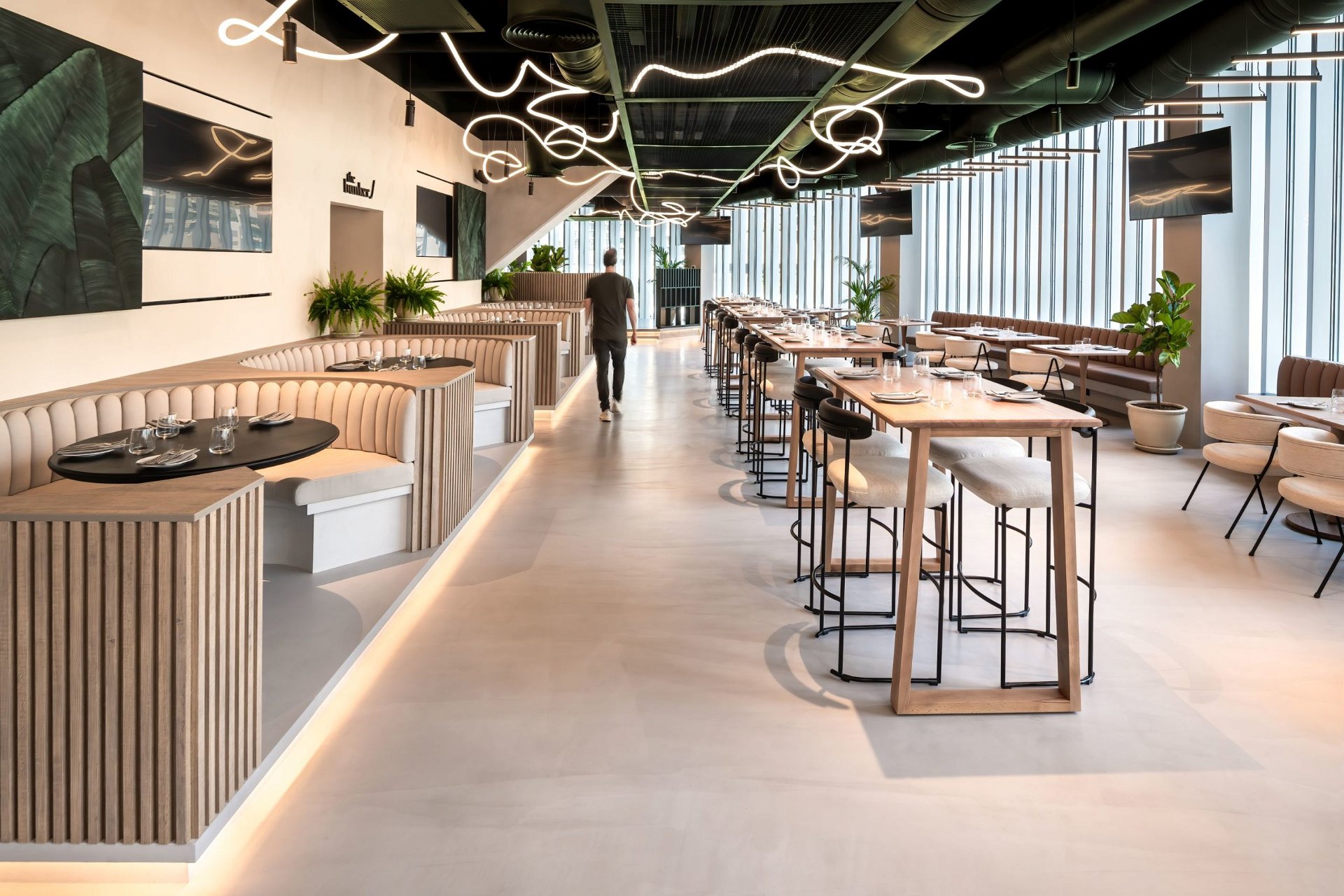 Bedrock Sports Bar And Restaurant Dubai Marina Interior Design On Love That
