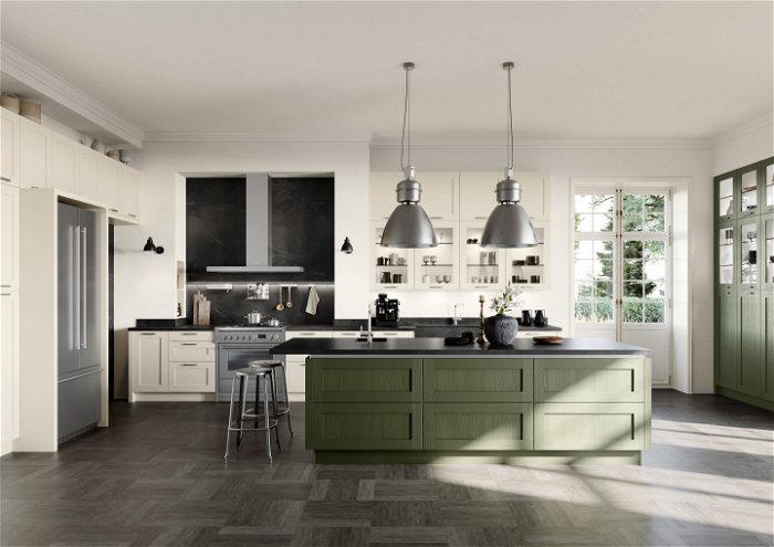 Häcker Kitchens AV6055 – Olive Green