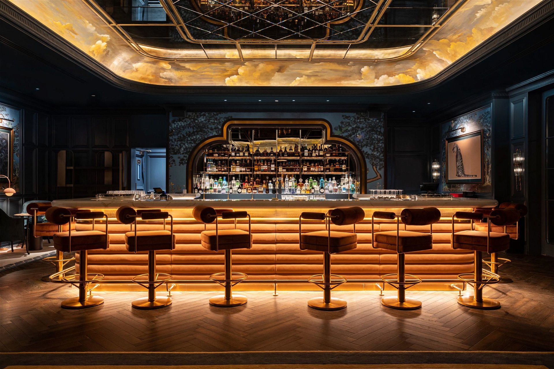 Blind Tiger Restaurant & Bar Lounge, Dubai - Restaurant Interior Design on  Love That Design