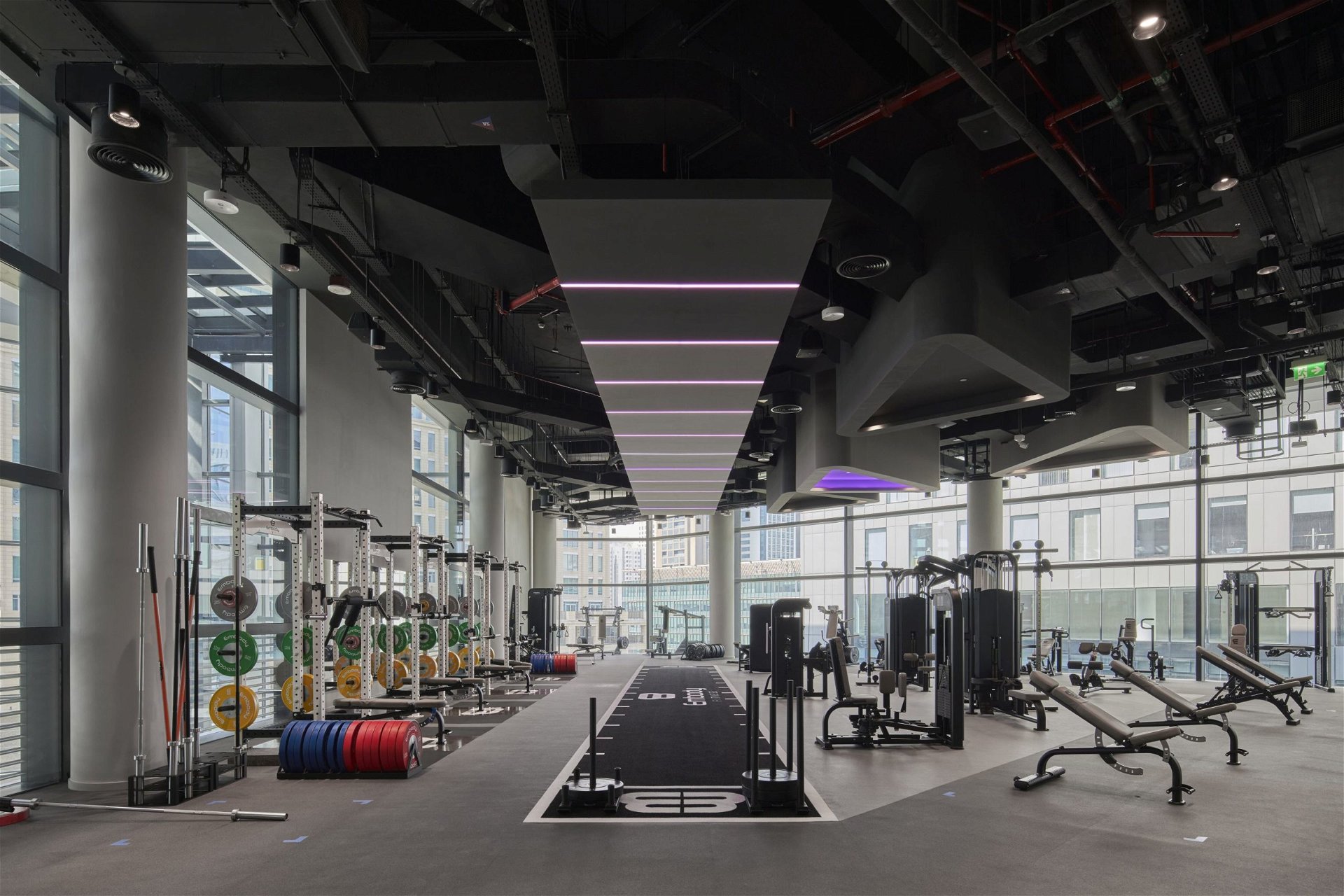 Embody Fitness, Dubai - Fitness Center Interior Design on Love