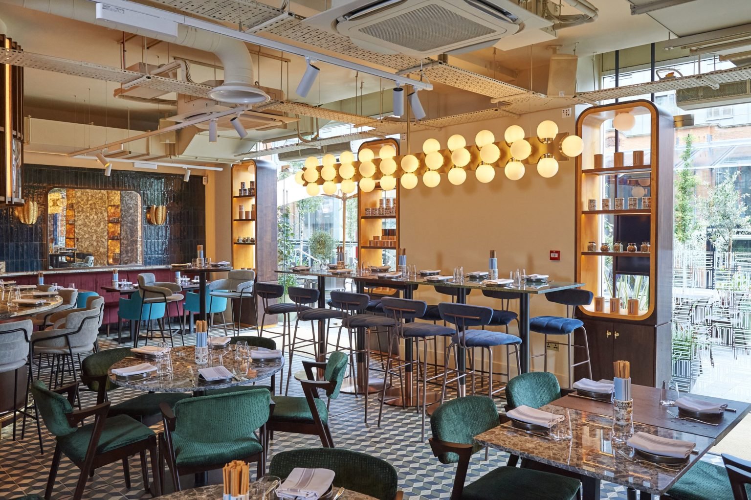 Jiji Restaurant, London - Restaurant Interior Design on Love That Design