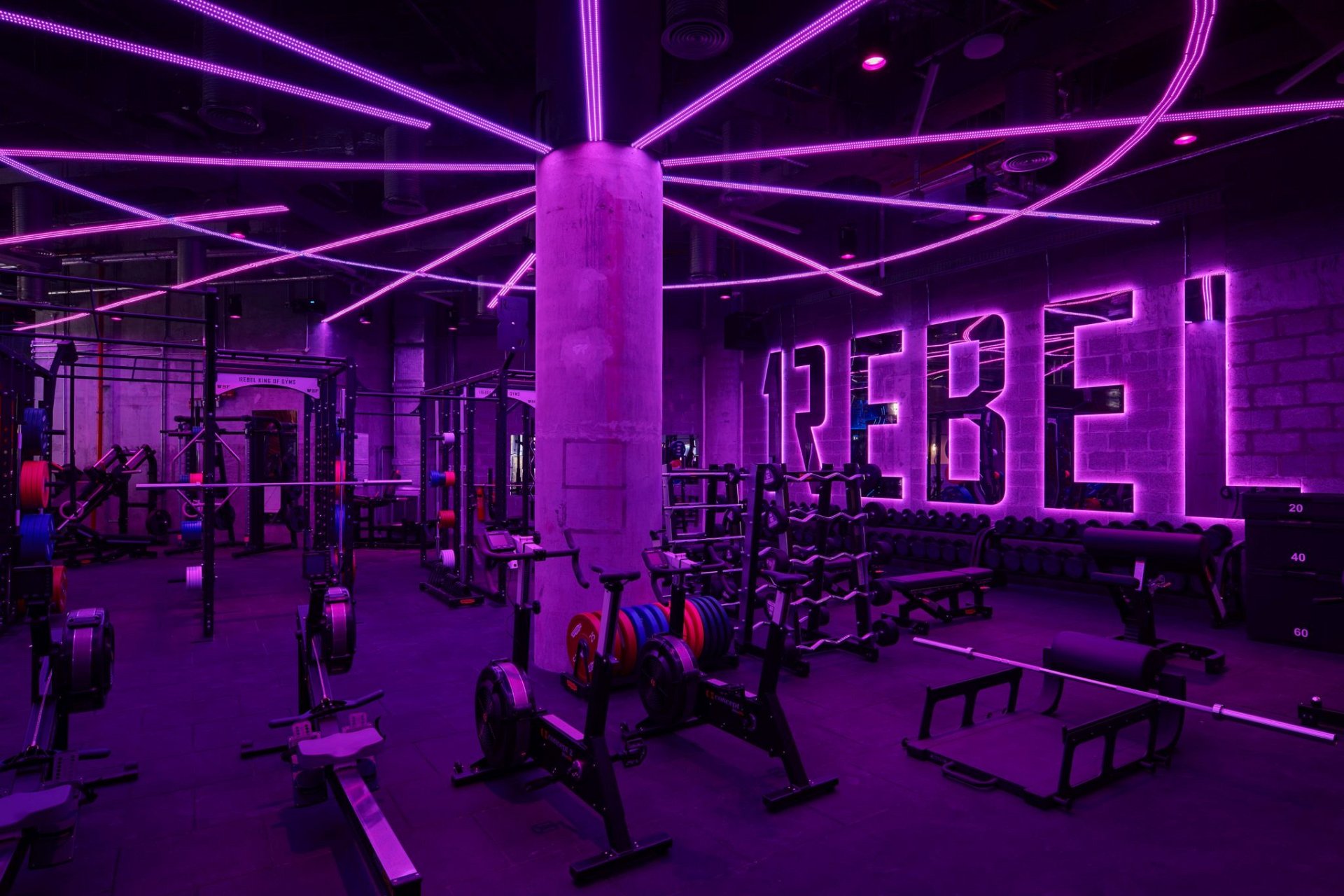 U Energy, Lebanon - Fitness Center Interior Design on Love That Design