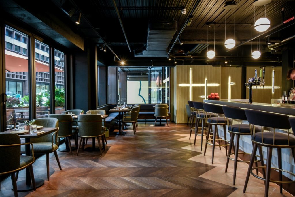 Baraka Restaurant, London - Restaurant Interior Design on Love That Design