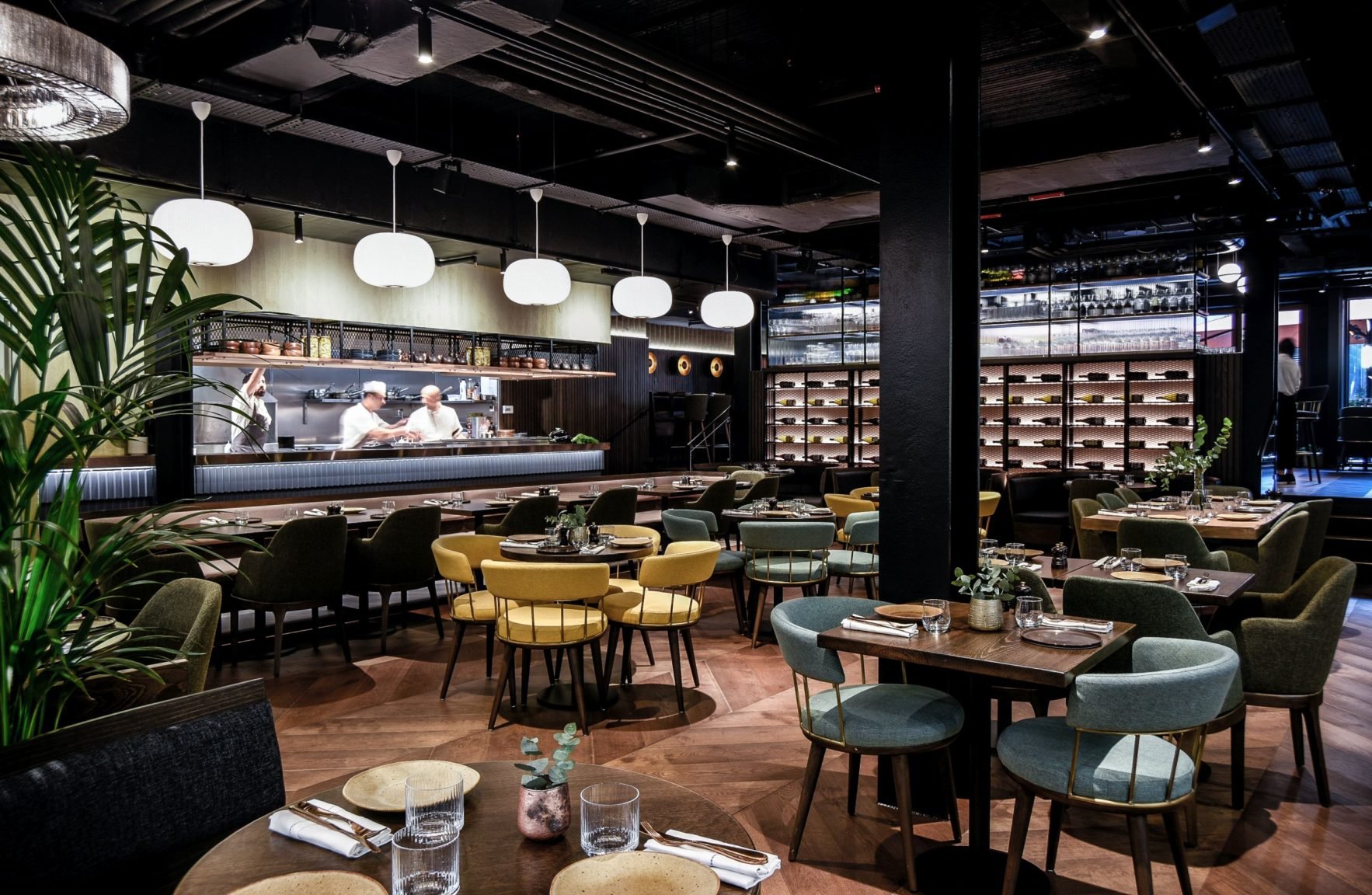 Baraka Restaurant, London - Restaurant Interior Design on Love That Design