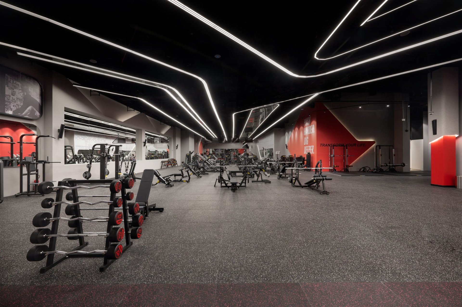 UFC Gym - Silicon Central, Dubai - Fitness Center Interior Design on ...