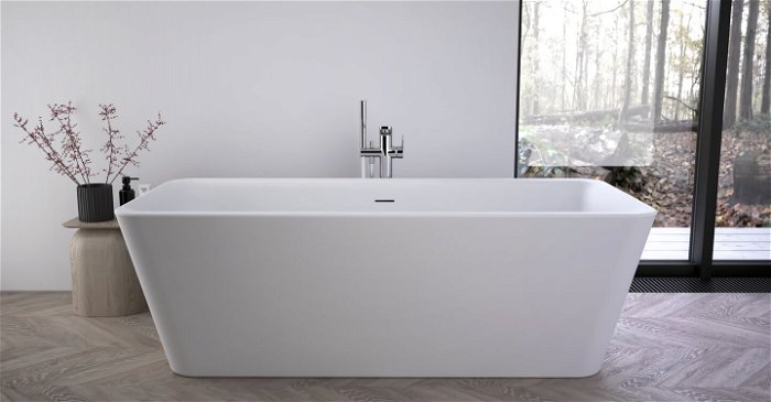Tonic II Freestanding double-ended bath 180 x 80cm