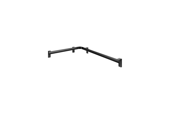 Corner bar 35011chrome 650x850 black