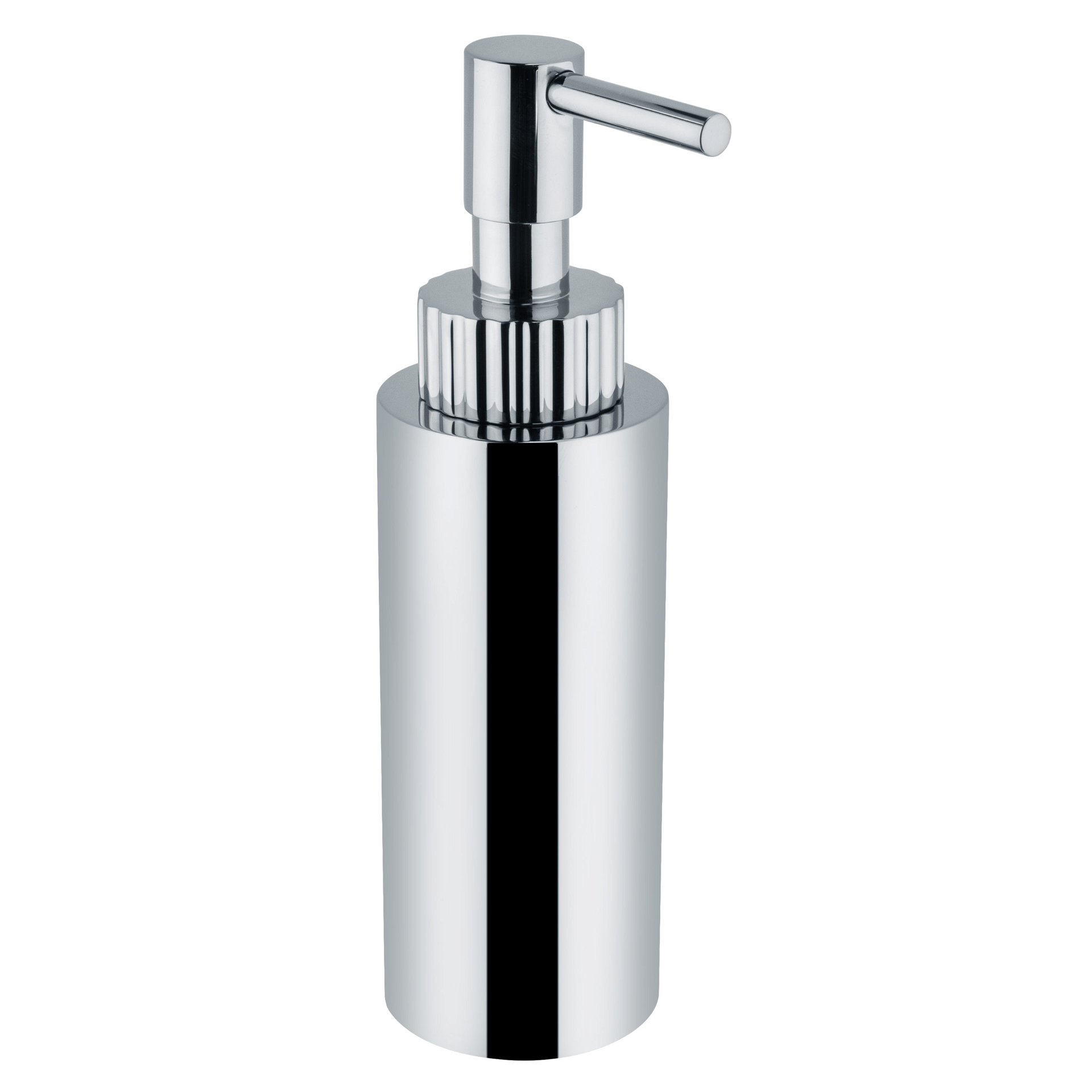 Orology Freestanding Soap Dispenser - CHROME - Love That Design