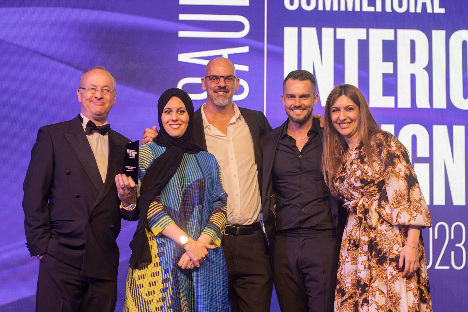 KOJ Interiors wins the CID Award for the Interior Fit-out Contractor Project of the Year!
