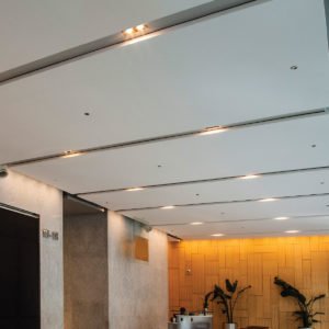 Monolithic Acoustical Drywall Ceiling