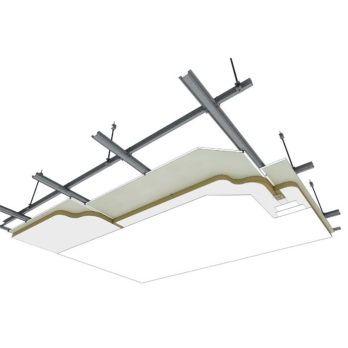 Monosilent Acoustical Plasterboard Ceiling