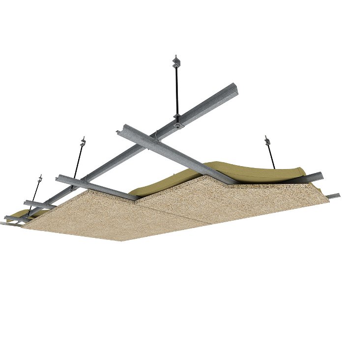 Skynest Wood Wool Ceiling Direct Mounting