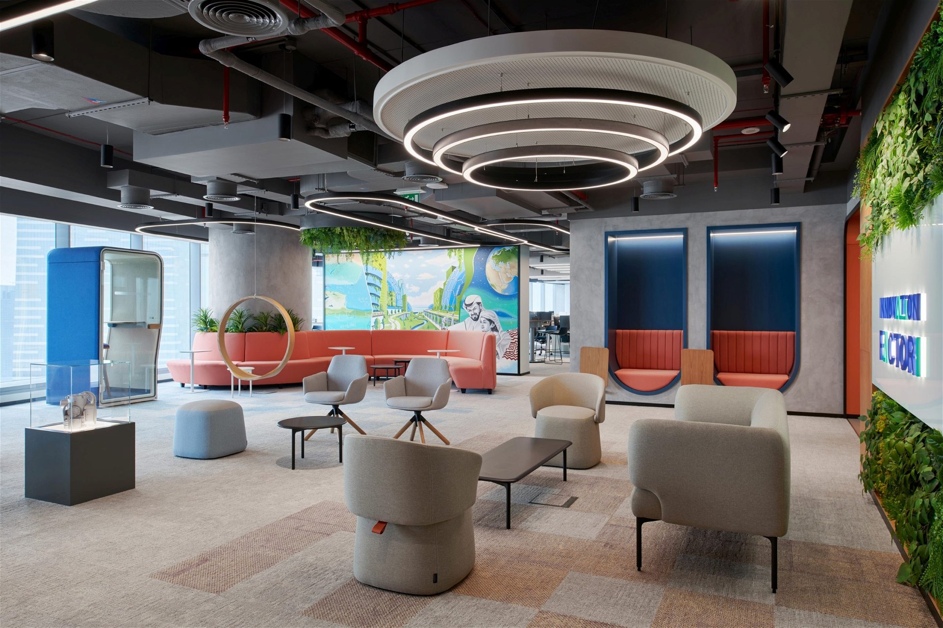 Confidential Office, Abu Dhabi - Technology Interior Design on Love ...