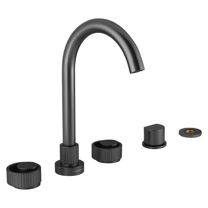 Orology 5 Hole Bath/shower Mixer Without Hand Shower Anthracite