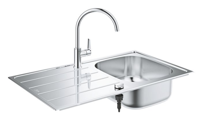 Bau Kitchen sink and tap bundle