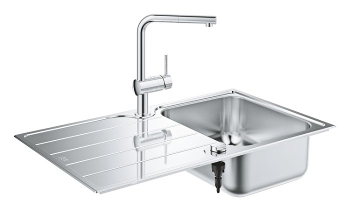 Minta Kitchen sink and tap bundle
