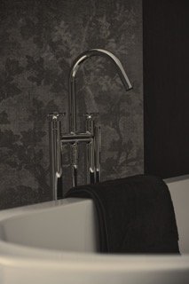 Free-standing Bath and Shower Mixer, Cross Handles BD168AA